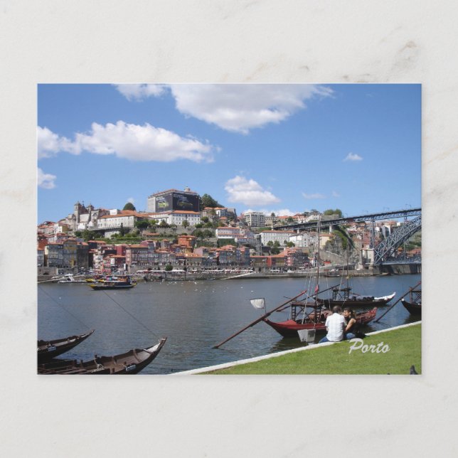 Porto by the river, postcard (Front)