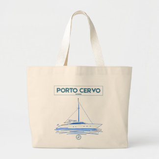 Porto Cervo Sardinia Luxury Yachting Tote Bag