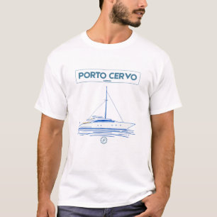 Porto Cervo Sardinia Yacht T-Shirt - Luxury Tee