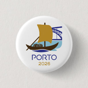 Porto Portugal 2026 International Convention Pin