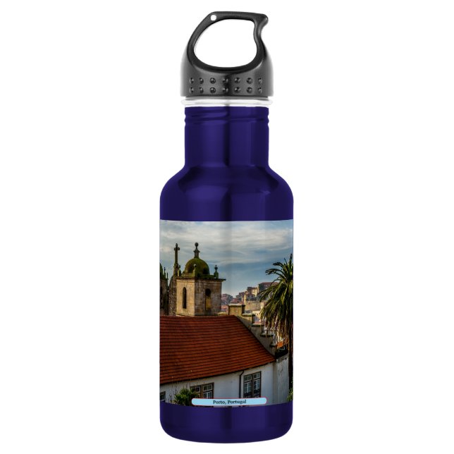 Porto, Portugal 532 Ml Water Bottle (Front)