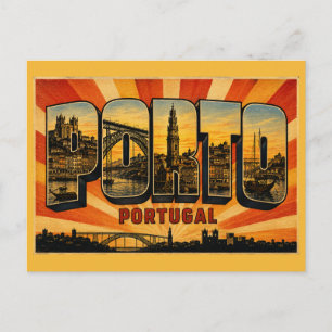 Porto Portugal Dom Luís I Bridge Postcard