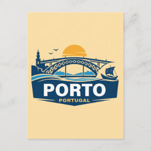 Porto Portugal Europe Postcard