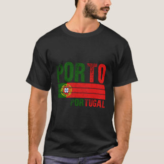 Porto Portugal Flag Portuguese S T-Shirt