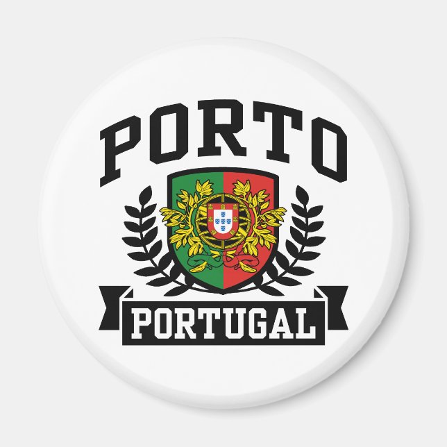 Porto Portugal Magnet (Front)