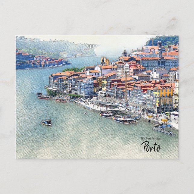 Porto, Portugal Postcard (Front)