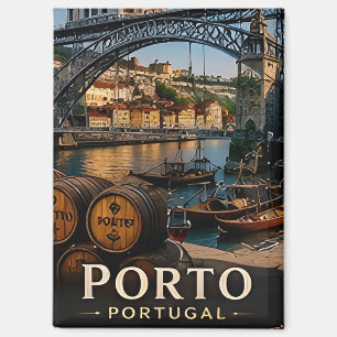 🧲 Porto Portugal Travel Keepsake For Visitors 🧲 Magnet