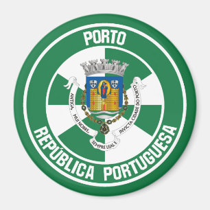 Porto Round Emblem Magnet