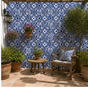 Porto Royale Classic Blue Baroque Ceramic Tile