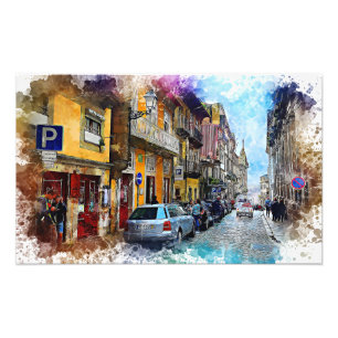 Porto Streets Portugal Photo Print