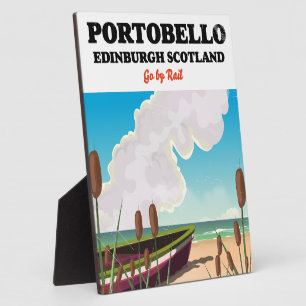 Portobello Beach Edinburgh Plaque