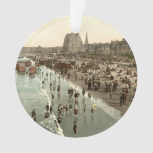 Portobello Beach, Edinburgh, Scotland Ornament