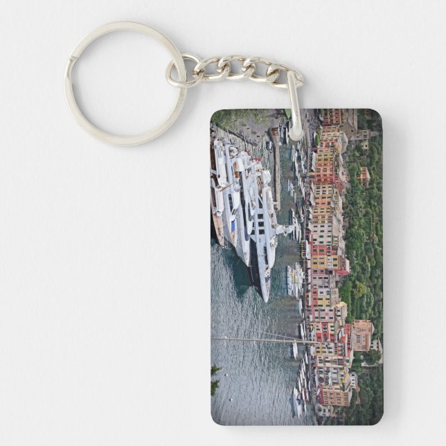 Portofino, Italia Keychain (Front)
