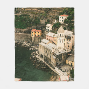 PORTOFINO ITALY FLEECE BLANKET