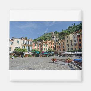 Portofino, Italy. Portofino Village Square Magnet