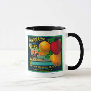 Portola Apple Crate Label Mug