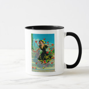Portola Festival Advertisment (dancer) Mug