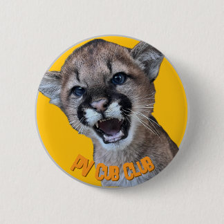 Portola Valley Cub Club button—Spruce 6 Cm Round Badge
