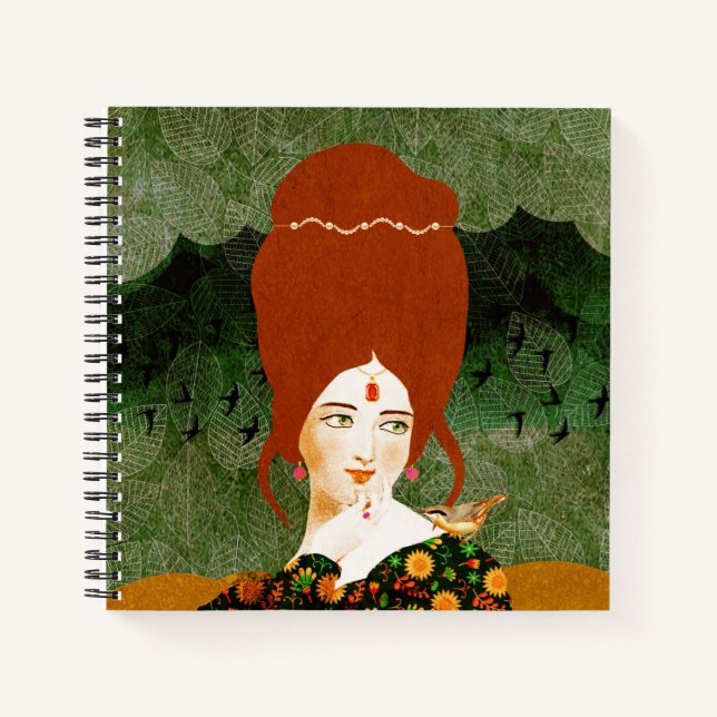 portrait art notebook (Front)