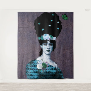 portrait art tapestry