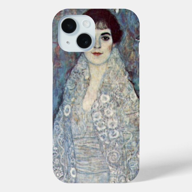 Portrait Baroness Elisabeth Bacchofen Echt, Klimt Case-Mate iPhone Case (Back)