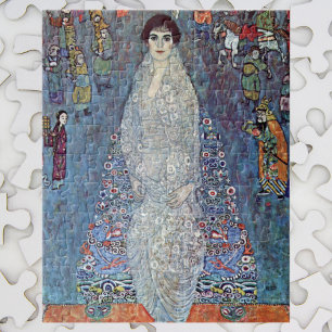 Portrait Baroness Elisabeth Bacchofen Echt, Klimt Jigsaw Puzzle