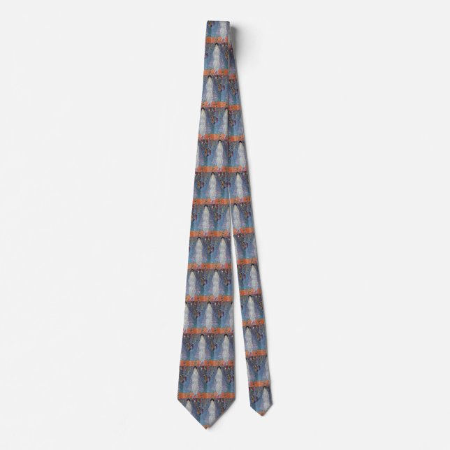 Portrait Baroness Elisabeth Bacchofen Echt, Klimt Tie (Front)