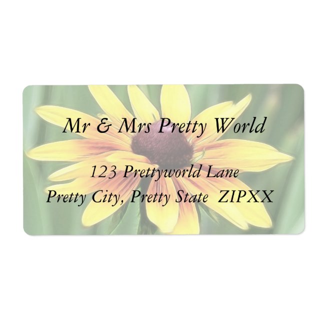 Portrait - Black Eyed Susan (Front)