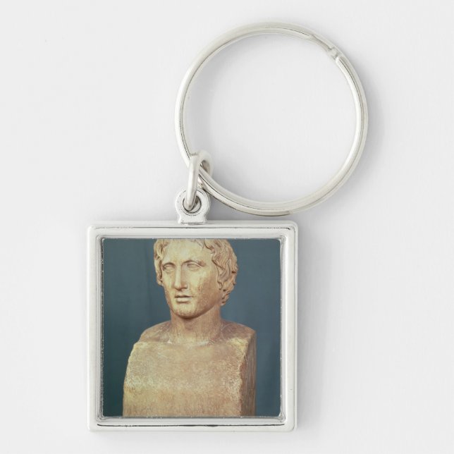 Portrait bust of Alexander the Great Key Ring (Front)