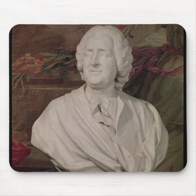 Portrait bust of Jacques-Ange Gabriel Mouse Pad (Front)