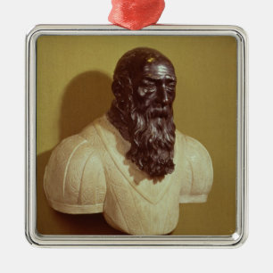Portrait bust of Jean de Bologna  1608 Metal Tree Decoration