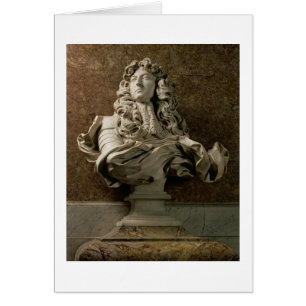 Portrait bust of Louis XIV (1638-1715), 1665, (mar