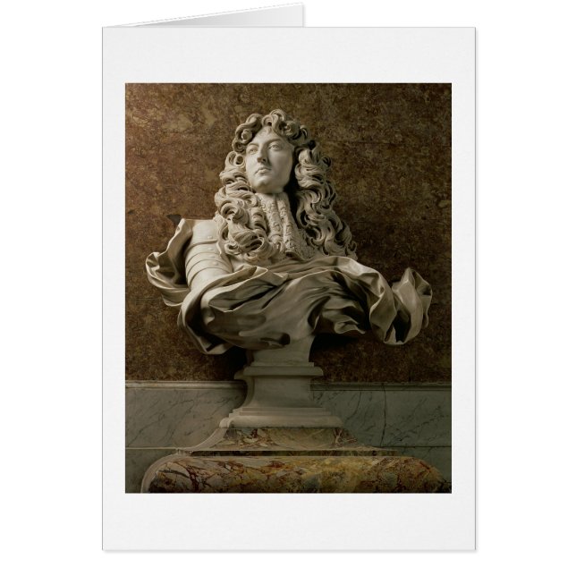 Portrait bust of Louis XIV (1638-1715), 1665, (mar (Front)