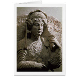 Portrait bust tomb relief, Roman, c.2nd/3rd centur
