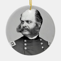 Portrait Civil War General Ambrose E. Burnside