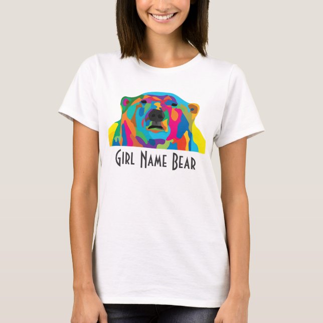 Portrait Colours BEAR T-Shirt (Front)