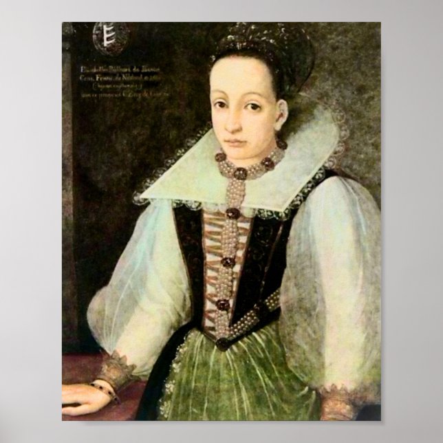 Portrait Countess Elizabeth Bathory Poster (Front)