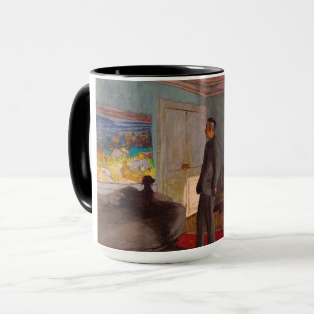Portrait de Pierre Bonnard, 1930-1935 by Vuillard Mug (Front Left)