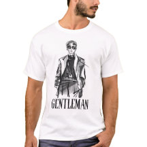 Portrait Design Artwork Print T-shirt