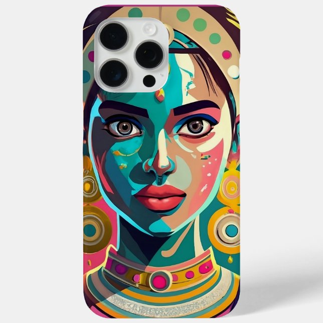 portrait girl Case-Mate iPhone case (Back)