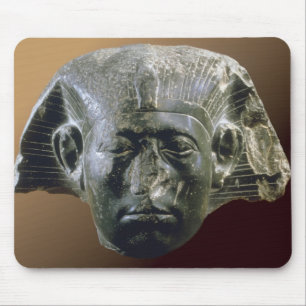 Portrait head of Sesostris III from a sphinx Mouse Pad