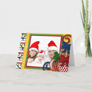Portrait Holiday Christmas Greeting Card