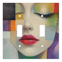 Portrait in Colour Block Surrealism