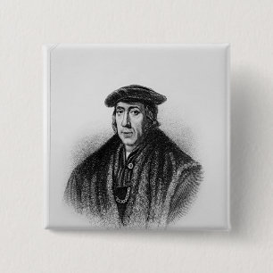 Portrait John from 'Lodge's British Portraits' 15 Cm Square Badge