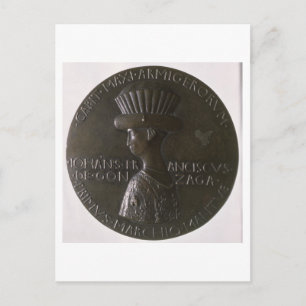 Portrait medal depicting Gianfrancesco Gonzaga (13 Postcard