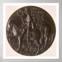 Portrait medal, reverse depic