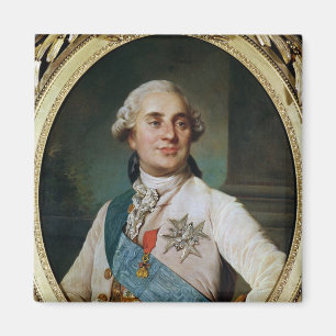 Portrait Medallion of Louis XVI 1775 Magnet