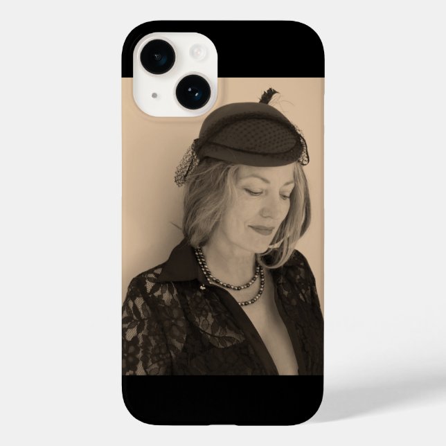 Portrait of a Beautiful Woman Case-Mate iPhone Case (Back)