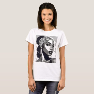 Portrait of a black Women T-Shirt
