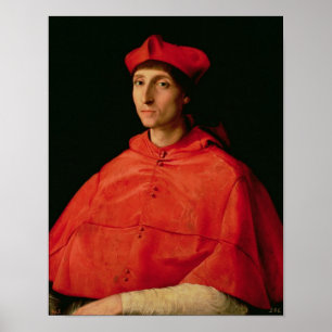 Portrait of a Cardinal 2 Poster